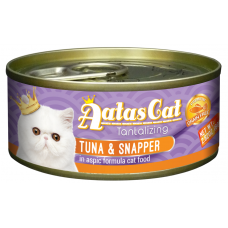 Aatas Cat Tantalizing Tuna & Snapper 80g Carton (24 Cans), AAT3035 Carton (24 Cans), cat Wet Food, Aatas, cat Food, catsmart, Food, Wet Food